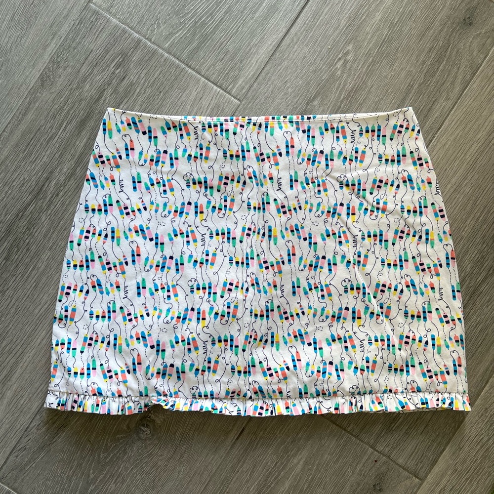 Lilly Pulitzer Callie Mini Skirt - 00 - Oh Buoy